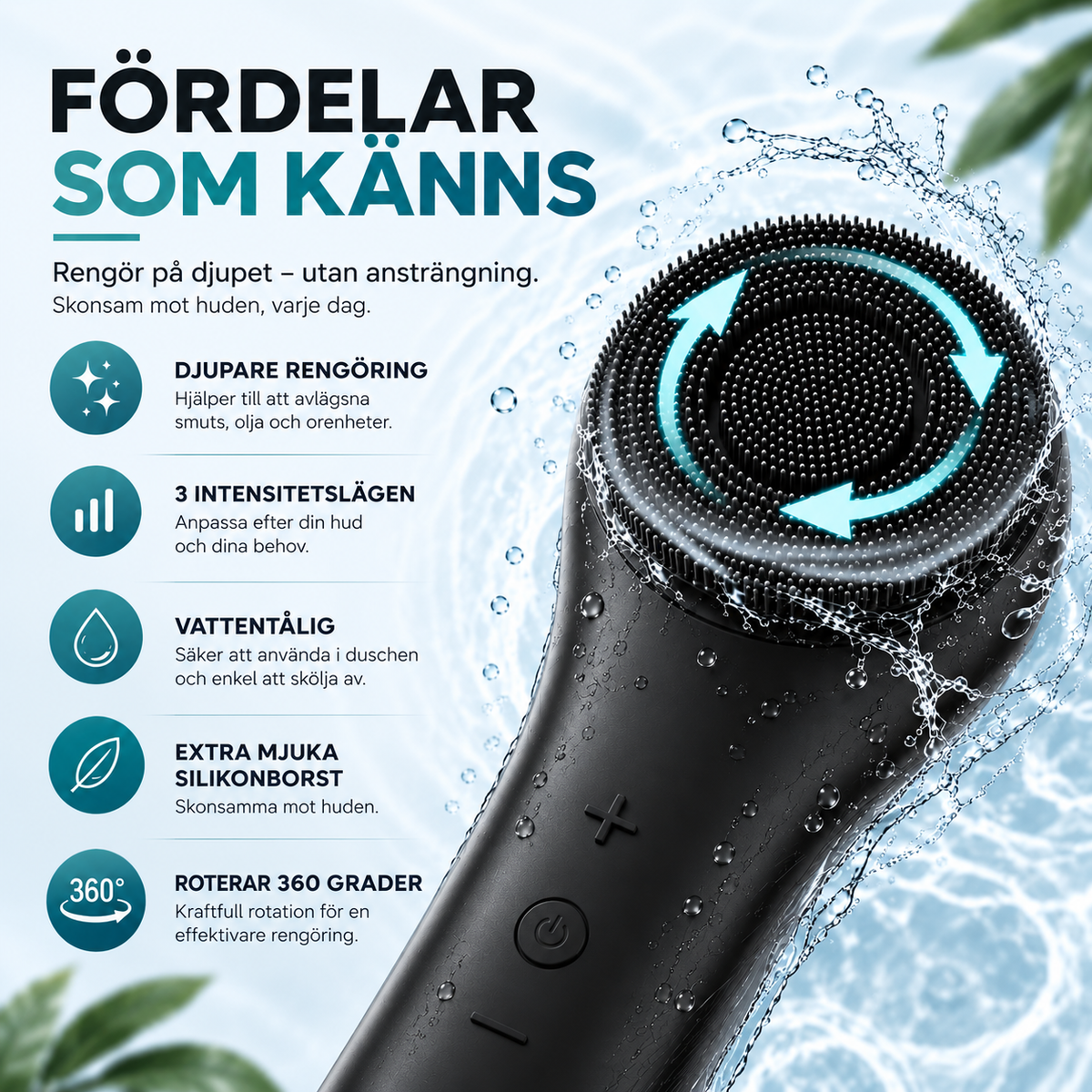 Elektrisk Ansiktsborste