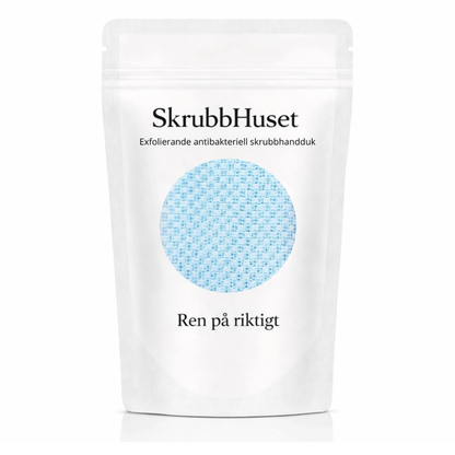 Antibakteriell skrubbhandduk