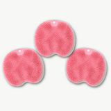 3 fotskrubbar Rosa